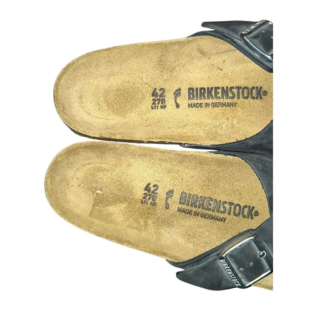 Birkenstock Black Crisscross Adjustable Sandals